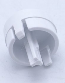 Button - C00508749 488000508749 Push Button White Gw [Whirlpool Indesit]