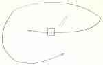 Hisense Gorenje Clamp For Door Sleeve - 381736 Clamp - Wire D 288
