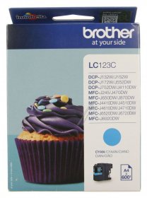 Brother Cartridge - Lc123c Brother Ink Cartridge Cyan 0 6k Mfcj4510dw