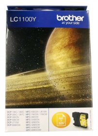 Brother Cartridge - Lc1100y Cartridge Yellow
