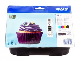 Brother Cartridge - Lc123valbpdr Ink Cartridge Multipack Black-cyan-magenta-yellow 0 6k