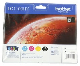 Brother Cartridge - Lc1100hy Lc1100hyvalbpdr Ink Cartridge Multipack Scmg