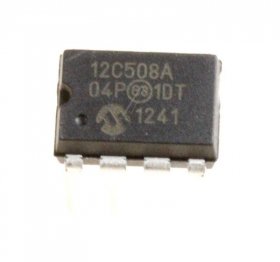 Microchip Processor-ic - 12c508a 8-bit Mikrocontroller 12c508, Dip-8
