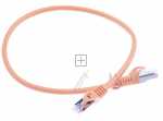 Com Cat7 Patch Cable - Patch Cable Cat7, Rj45, S-ftp (pimf), Orange, 0,5m, Lsoh