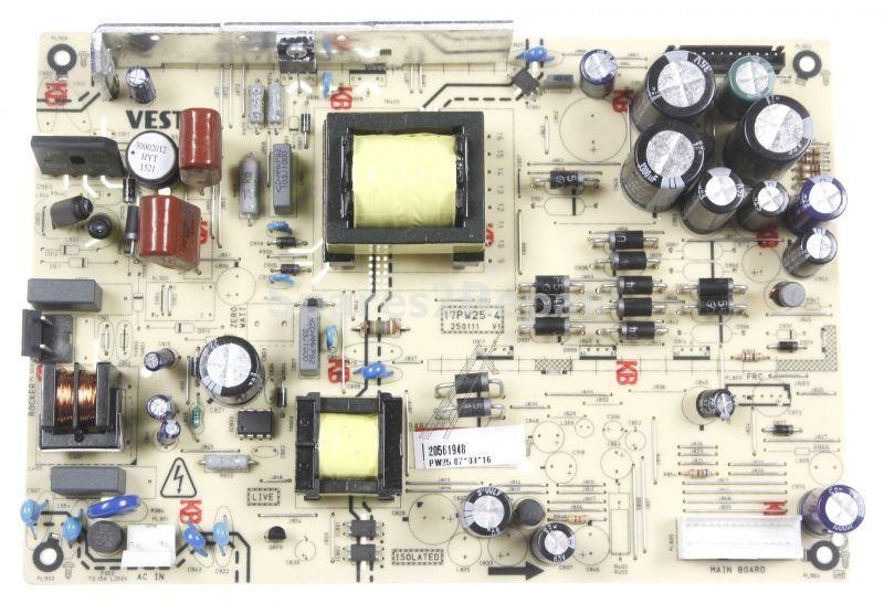 Vestel Power Supply Board - 20060968 Md asy tb285x-w 2850-51w 5sw