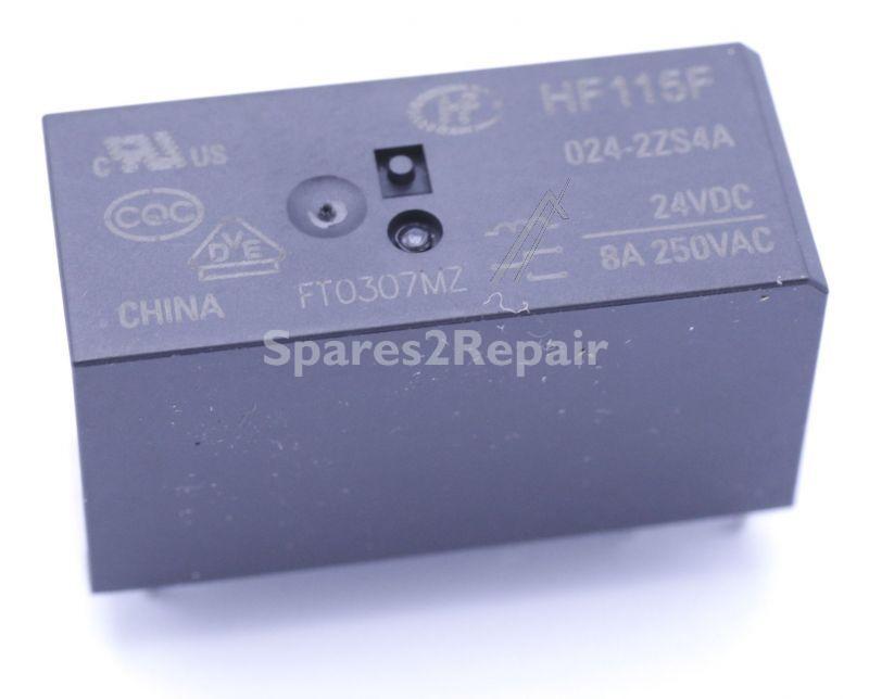 Hongfa Pcb Relay To 24v - 24vdc 8a-250vac Relais, 2 Wechsler