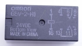 Omron Pcb Relay To 24v - 24vdc 1a-125vac G5v-2-h1 24dc Relay 2 Changeover Contacts