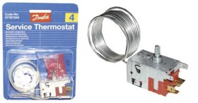 Danfoss Fridge Thermostat - 077b7004 Danfoss-4 Trf004df Danfoss No 4 - 077b7004