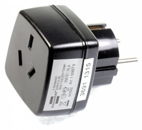 Brennenstuhl Travelling Plug Set - 1508510 Travel Adapter Australia China => Protective Contact
