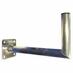 Fuba Aluminium-wall Support - Daz 400 Aluminium-wall Support, 450 Mm