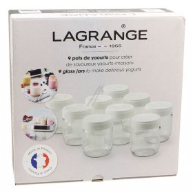 Lagrange Accessories - 430301 Glass Container X7 With Screw Lids