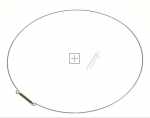 Clamp For Door Sleeve - 2603900100 C00974204 Cabinet Bellows Clamp Assembly [Arcelik]