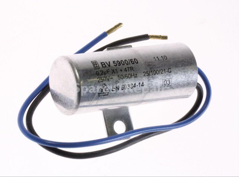 Stiebel Zanker Decoupling Capacitor - 0,2ufx1 + 47r Funk-entst.kond. 0,2mfx1 + 47ohm