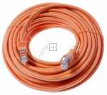 Com Cat7 Patch Cable - Patch Lead Cat7, Rj45, S-ftp (pimf), Orange, 15m, Lsoh
