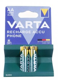 Varta Wireless Phone Battery - T399 1,2v-1600mah Mignon Accu Varta