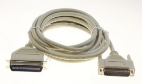 Compatible Audio-video connector - Printer Cable 25-pin Sub-d Plug->36-pin Centronics Plug 3m