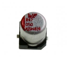 WÜrth Elektronik 50v Smd-electrolytic 105 Degre - 0,47uf-50v Smd-elko We 105° 4x5,5mm