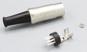 Rean By Neutrik 5pin Din Plug - Din-plug-5p - Neutrik