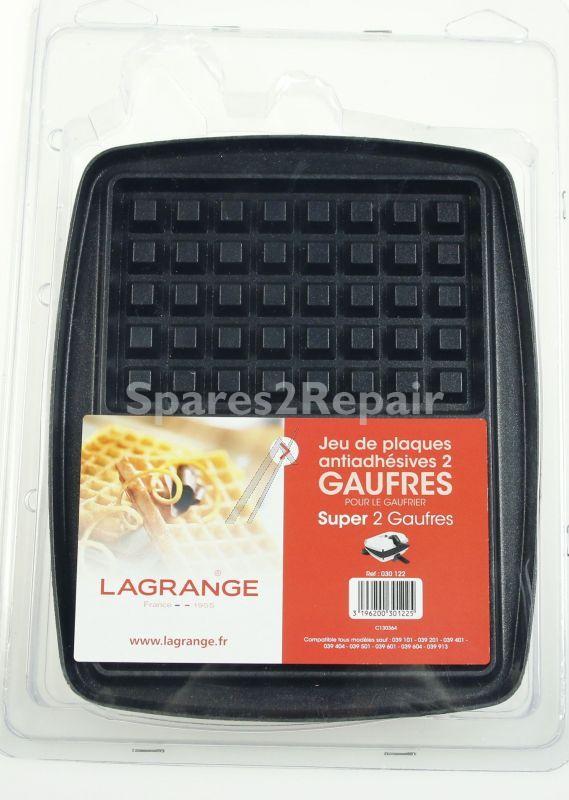Lagrange Wafer Board - 030122 Super2 Non-stick Wafer Plate Set