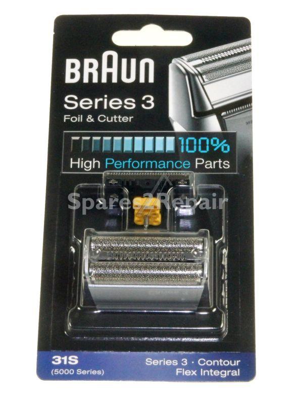 Braun Shaver Head - 31s 81387940 31s Combipack Braun Series 32008