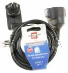 BRENNENSTUHL Power Supply Cable 1168980020 QUALITY EXTENSION LEAD + FLAT PLUG 2M