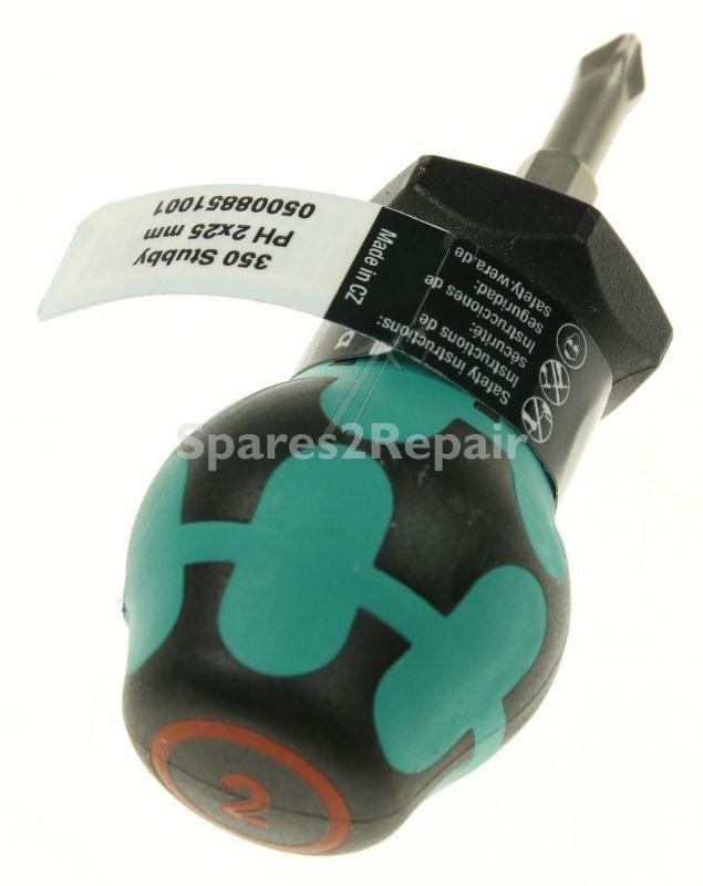 Wera Tools - Stubby-carburettor Screwdriver350 Stubby Ph 2 X 25 Mm