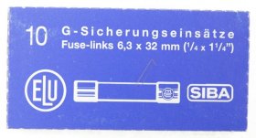 Siba Ceramic Fuse 6,3x32mm - 25a-t Ceramic Fuse 6,3x32mm, 10 Pcs -rohs-compliant-