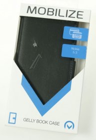 Mobilize Leather Bag Gsm - 25971 Mobilize Classic Gelly Wallet Book Case Nokia 5 3 Black