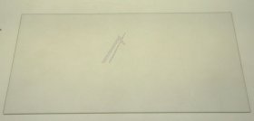 Oven inner Door Glass - 44003052 Oven Door Inner Glass [Candy Hoover]