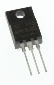 Taiwan Semiconductor Diode - Mbrf20200ct Diode 2x10a (20a) 200v To-220