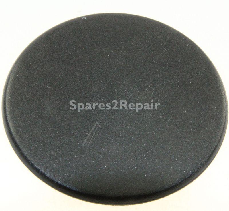 Mechanical Components - C00064919 482000027180 Burner Cap - Semirapide Black Semi Gloss [Whirlpool Indesit]