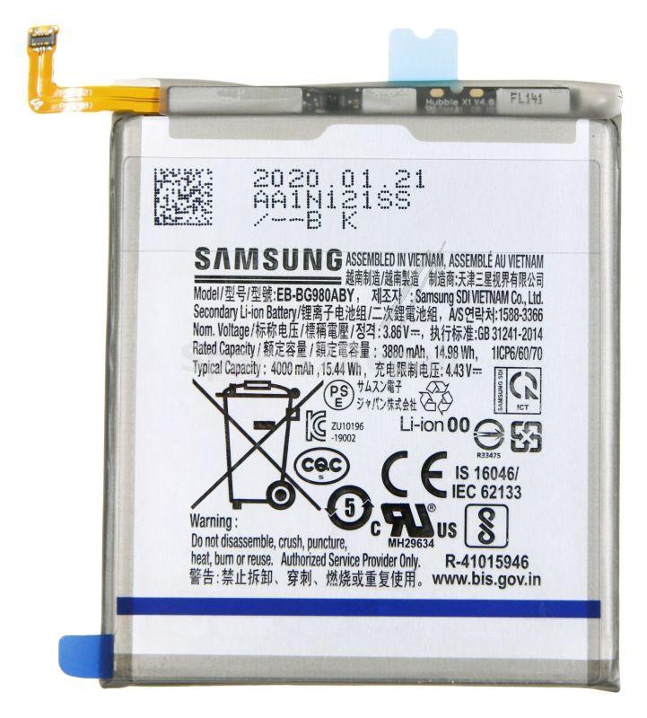 Samsung Phone Battery Packs - Eb-bg980aby Gh82-22122a Svc Batt Assembly-main g981b eb-bg980aby 30