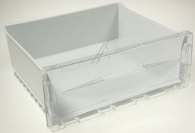 Freezer Drawer - C00507283 488000507283 Glass Shelf (with Slide) Gw L=434x292x4 [Whirlpool Indesit]