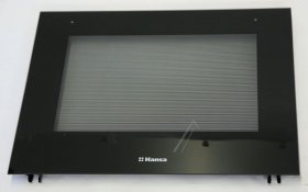 Oven inner Door Glass - 8053192 Inner Glass Door 514-404 Black Without Przep [Amica]