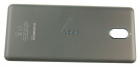 Nokia Battery Compartment Lid - 20es2bw0001 Battery Cover For (ta-1063) Nokia 3 1 - Black Chrome