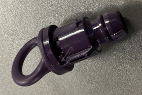 Philips Saeco Iron Accessories - 996510078967 Rinse Cap Assembly Trans Purp Mag