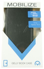 Mobilize Leather Bag Gsm - 25927 Mobilize Classic Gelly Wallet Book Case Sony Xperia 10 Ii Black