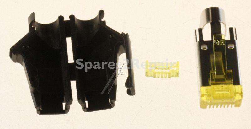 Hirose Electric Rj45-plug - Rj45 Plug For Cat6a Lead -black