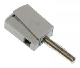 Wago Banana Plug - 4mm Bananenstecker, Grau Mit KÄfigzugfederanschluss