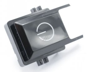 Power Button - C00526747 488000526747 Button On - Off Black [Whirlpool Indesit]