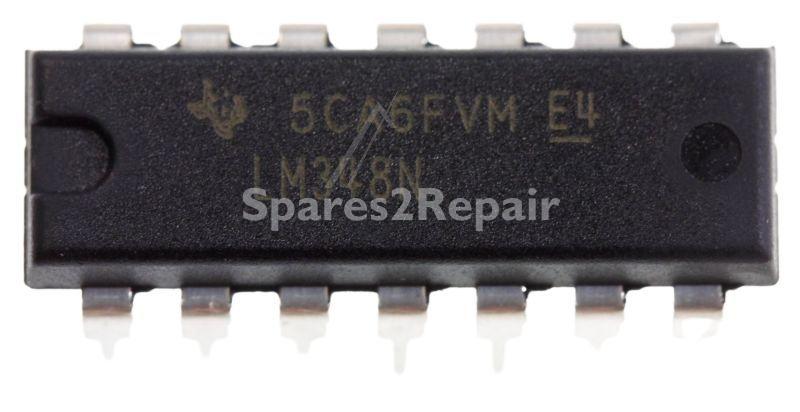 Texas Instruments Operational Amplifier Ic - Ic Operating Amplifier, Dip-14