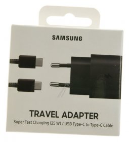 Samsung Charger For Mobile Phone - Ep-ta800 Ep-ta800xbegww Fast Charger For Mobile Phone Ep-ta800 Usb-c Black