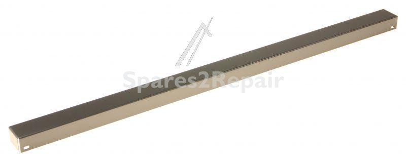 Leg Cover Strip - 5551185019 Filler Panel Mat Black [Electrolux Aeg]