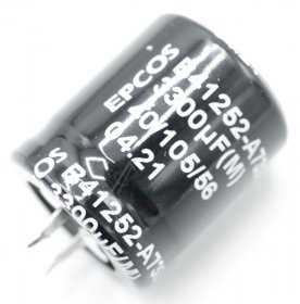 Epcos 35v Radial Electrolytic 105 De - 3300uf-35v Elko Radial 105° 22x25mm Snap-in