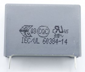 Kemet X2 Emi Suppression Capacitor M - 2,2uf-275v Mkp-x2 Suppression Capacitor Rm=27,5 -rohs-