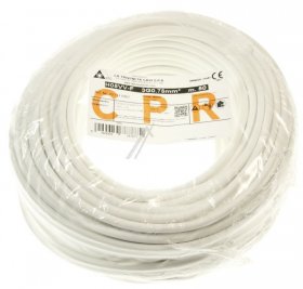 Jager Direkt Mains Power Lead - H05vv-f3g0,75 Power Cable Ring, 50m, 3x0,75 Mm²