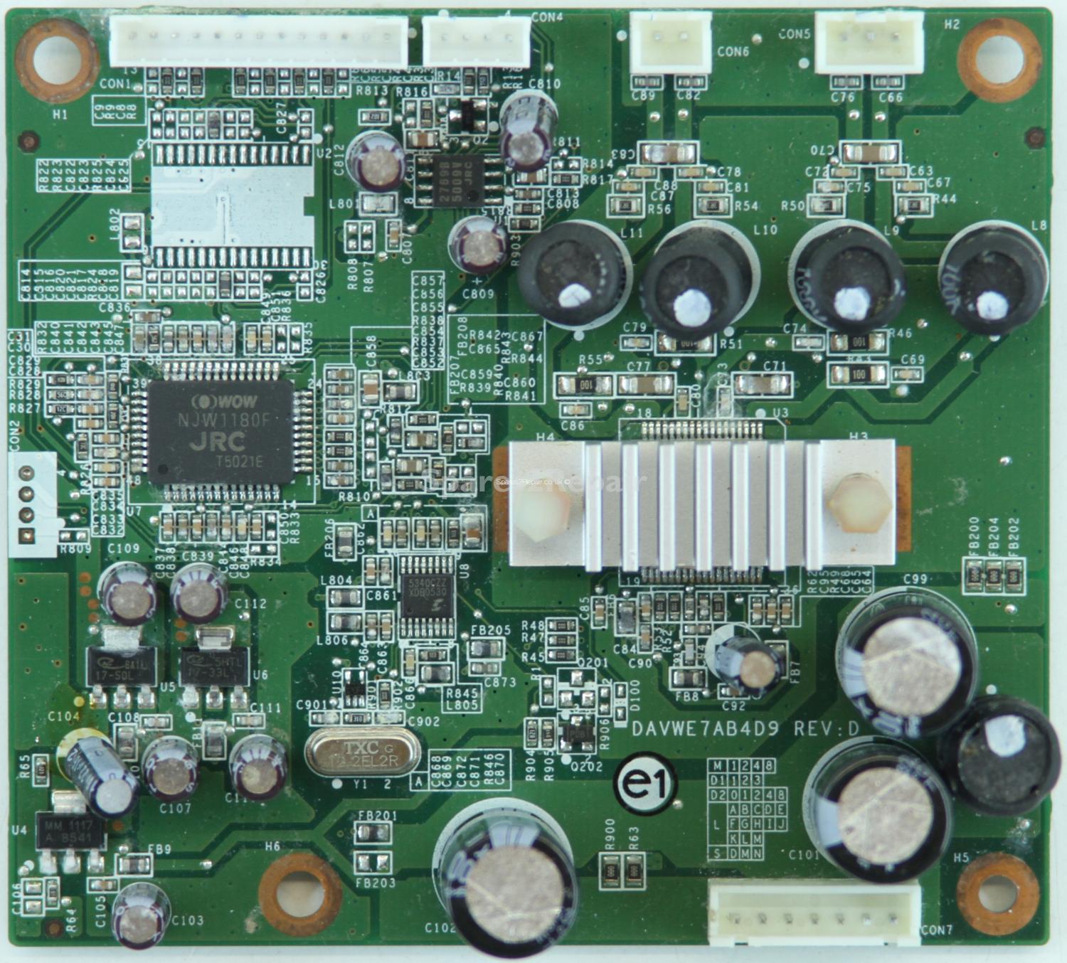 Acer AT2605 - Board - DAVWE7AB4D9 - REV:D