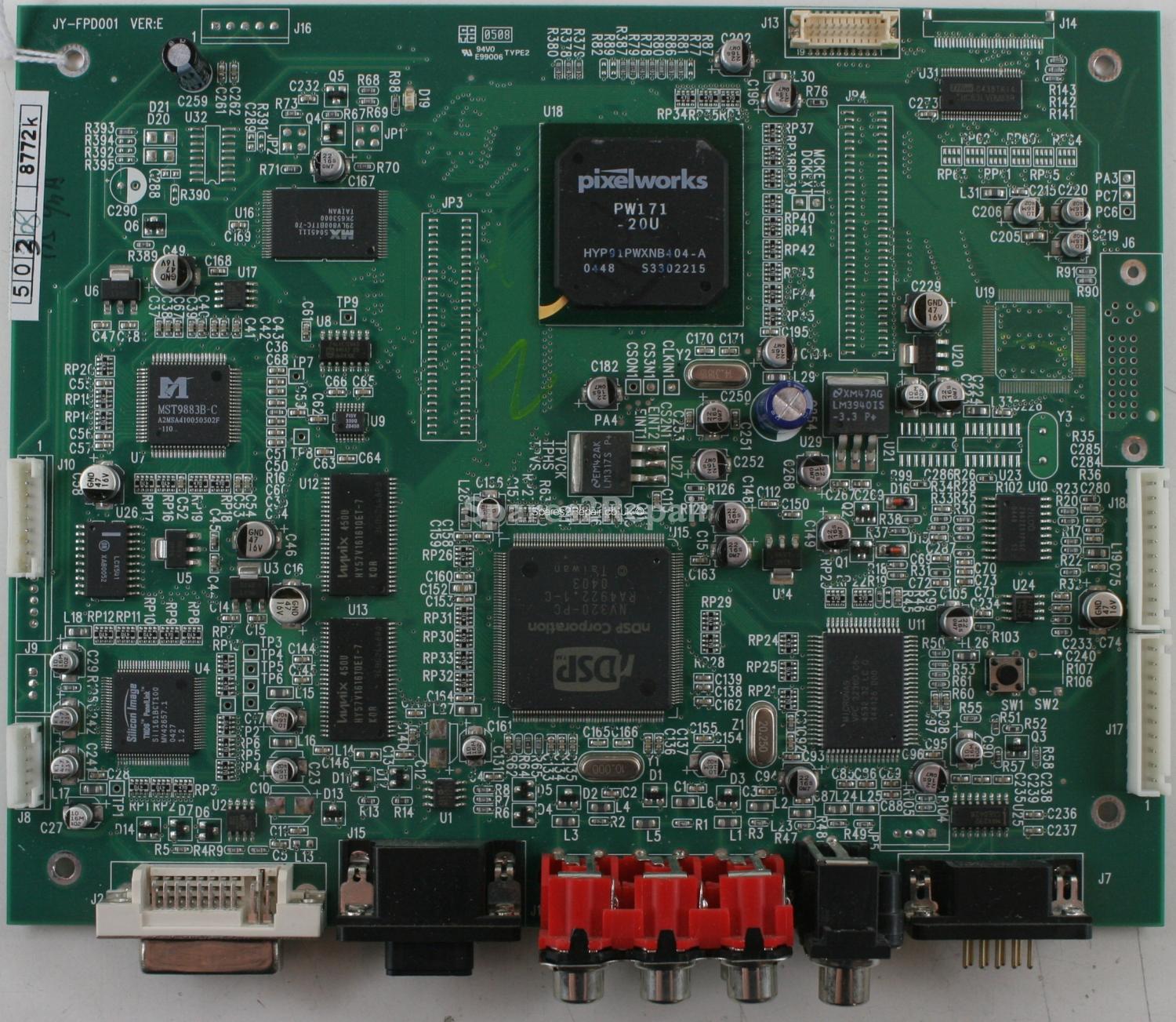 Akai PDP4294LV1 - AV Inputs - JY-FPD001 - VER:E