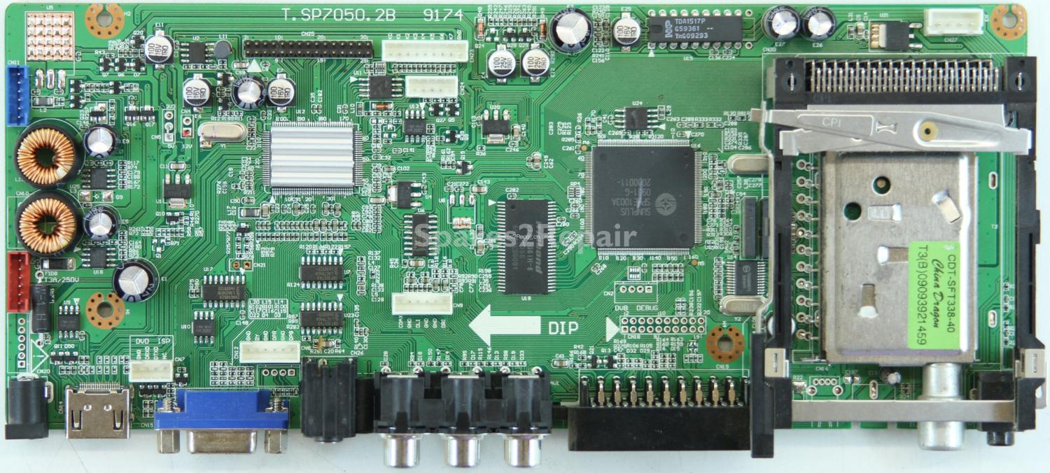 Akura APLDVD2049W-HDID - Main AV - T.SP7050.2B - 9174