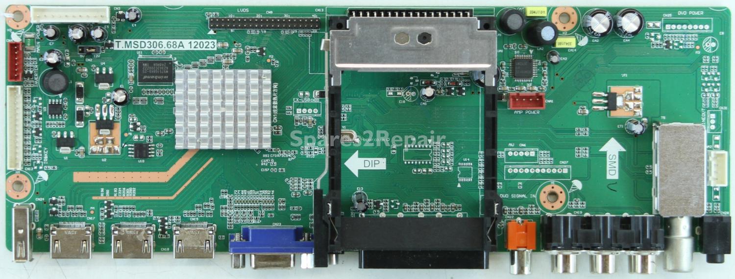 Alba 40/68F (ALB-40/68G-GB-1B-FTCU-UK) - Main AV - T.MSD306.68A 12023 - A13010229 - 4501619 - LTA400HM07